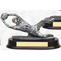 Resin Sculpture Award w/ Base (Goalie/ Male)